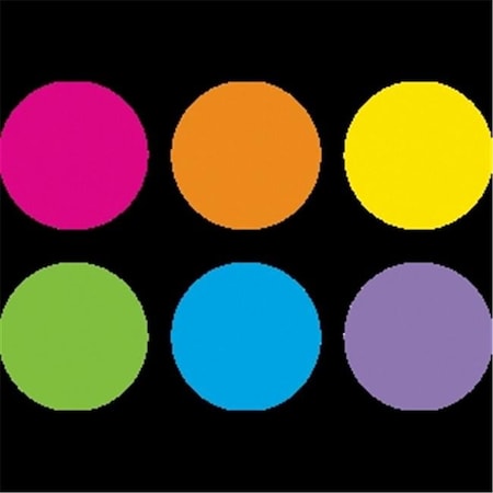 Teacher Created Resources Teacher Created Resources TCR77539 Bright Circles Desktop Writng Spots Stickers TCR77539